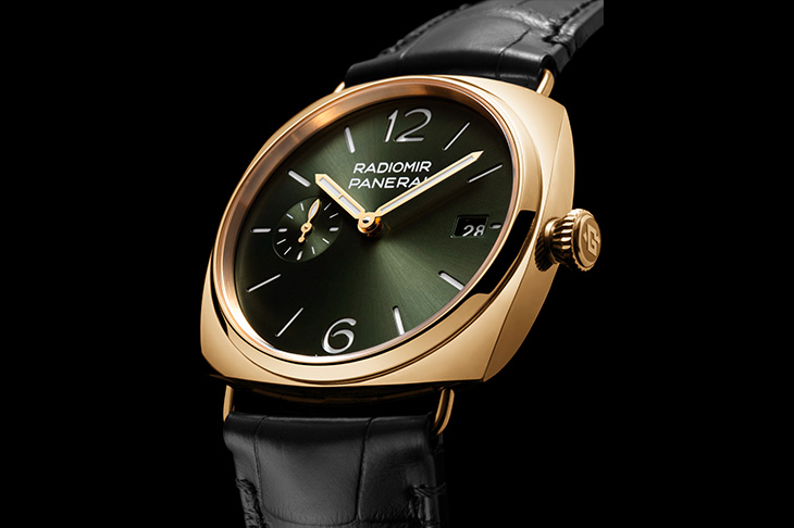 沛納海Radiomir Quaranta系列錶款 貴金屬版的新面貌