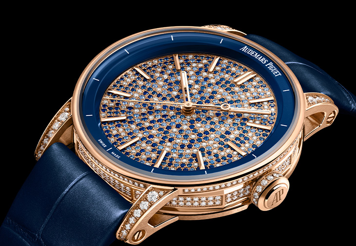 AUDEMARS PIGUET愛彼CODE 11.59系列全寶石鑲嵌自動上鍊腕錶