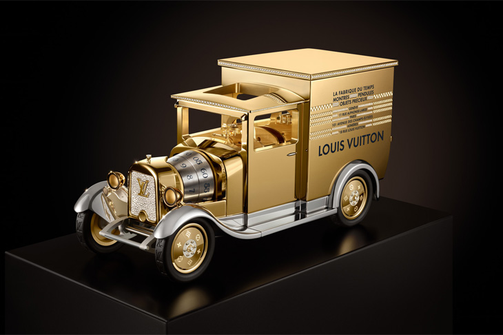 路易威登傳奇貨車化身時光載體／LOUIS VUITTON Camionnette限量貨車座鐘