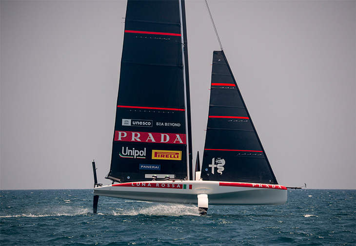 PANERAI沛納海Luna Rossa Prada Pirelli帆船隊