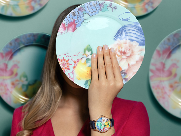 GLASHÜTTE ORIGINAL格拉蘇蒂原創 x MEISSEN Senator Meissen議員麥森腕錶