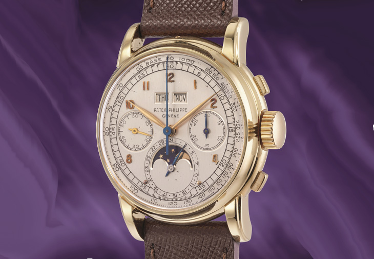 PATEK PHILIPPE百達翡麗2499「第一代系列」萬年曆計時腕錶