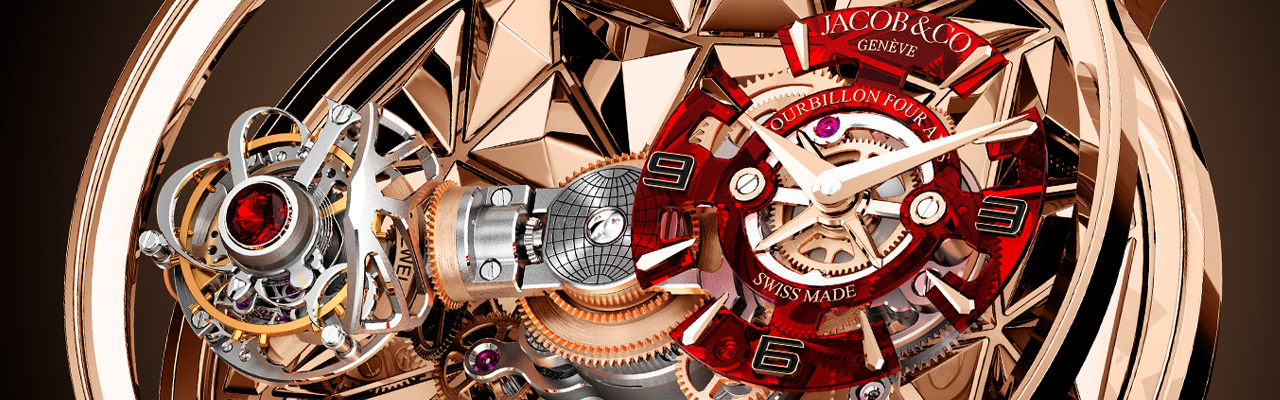 JACOB & CO. Astronomia Revolution Four-Axis Tourbillon 四軸陀飛輪腕錶