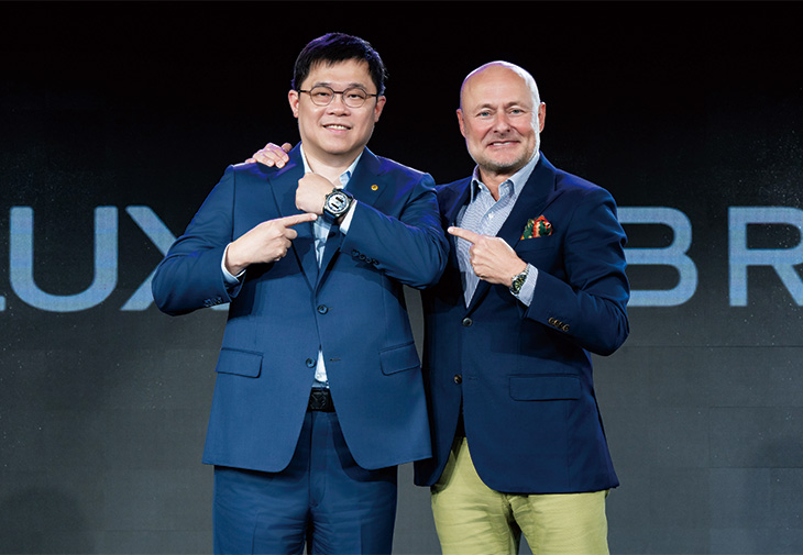 BREITLING百年靈總裁Georges Kern 星宇航空創辦人K董張國煒