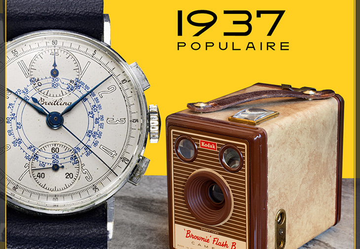 BREITLING威利．百年靈Populaires系列腕錶