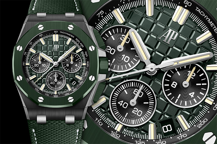 AUDEMARS PIGUET Royal Oak Offshore皇家橡樹離岸型系列自動上鍊計時碼錶43毫米 陶瓷運動錶特集之一