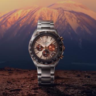 GRAND SEIKO SLGC006以岩手山晨曦之東方銅粉色錶盤再現自然之美