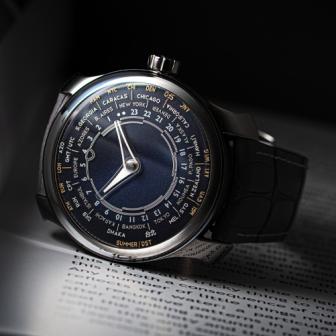 以中文標示「台北」／MING 29.01 台北特別版世界時區腕錶