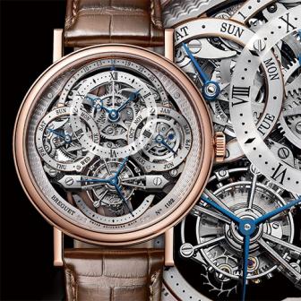 微型建築通透之美／BREGUET Classique Complications 3795BR -- 全透視萬年曆特集五