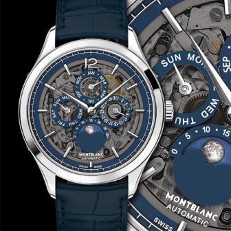 親民且看得到的複雜／萬寶龍傳承精密計時系列萬年曆腕錶 -- 全透視萬年曆特集七