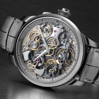 蕭邦最複雜的大自鳴陀飛輪腕錶／CHOPARD L.U.C Grand Strike