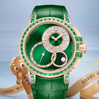 以頂級珠寶與時計點亮節慶時光／海瑞溫斯頓HARRY WINSTON