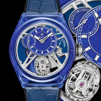 藍寶石中的零重力奇蹟／ZENITH Defy Zero G Sapphire零重力陀螺儀腕錶 -- 年終最強機種特集六