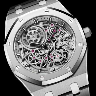 AP皇家橡樹鏤空腕錶鈦金屬Jumbo／黃金雙擺輪兩款聯袂亮相