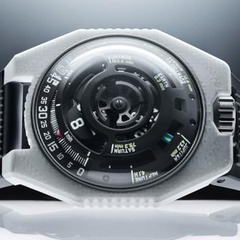 光速視角理解時空／ URWERK UR-100V LightSpeed 白陶瓷腕錶