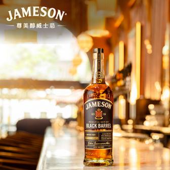 限量精選小批次×雙重炙燒波本桶工藝 打造液態焦糖烤布蕾甜韻／JAMESON尊美醇黑桶愛爾蘭威士忌