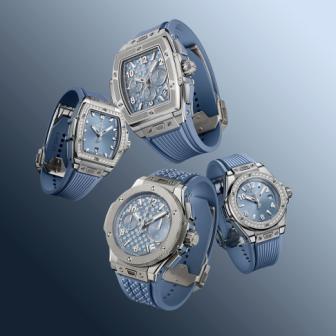 新增神秘顏色／HUBLOT Big Bang系列「潮蒼藍」系列腕錶