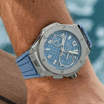 2026春季正裝新顯學／ HUBLOT 「潮蒼藍」系列腕錶