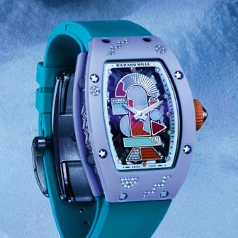 華彩終章 ／RICHARD MILLE RM 07-01彩色陶瓷腕錶2026年新作