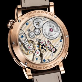 獨一無二的專利跳字裝置／朗格L043系列手上鍊機芯