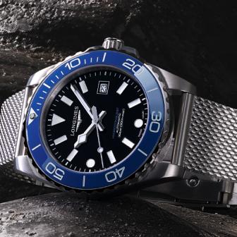 再掀運動腕錶優雅風潮／浪琴表Hydroconquest深海征服者系列全面進化