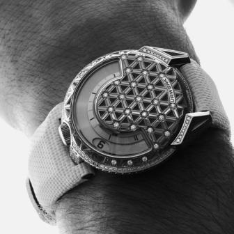 衛星小時×鑽石星空／URWERK UR-101 Diamond Sky