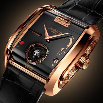 雙旋律《教父》音樂錶／JACOB & CO. The Godfather II 雙旋律飛行陀飛輪腕錶