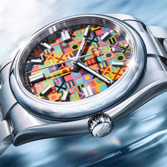 繽紛ROLEX字樣錶面 勞力士Oyster Perpetual 36彩色紀念錶面登場