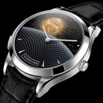 日夜、月相同步顯示／梵克雅寶Jour Nuit Phase de Lune月相腕錶