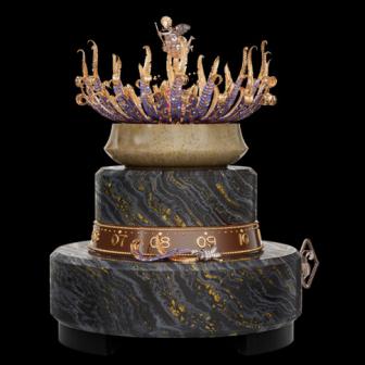 自動裝置詮釋愛神邱比特／VAN CLEEF & ARPELS Naissance de l’Amour自動機械動偶座鐘 -- 桌鐘座鐘懷錶特集六