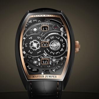 時、分、日期同步跳轉！FRANCK MULLER Master Jumper Skeleton三重瞬跳腕錶／2026 WPHH