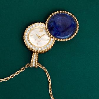 典雅金珠的多變風貌／VAN CLEEF & ARPELS Perlée系列錶款