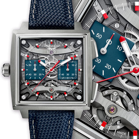 百年首見計時結構／TAG HEUER Monaco Evergraph計時腕錶 -- 創新計時碼錶特集一