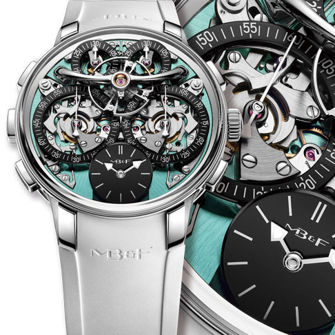 單鍵操控兩組計時／MB&F LM Sequential Flyback EVO  -- 創新計時碼錶特集三