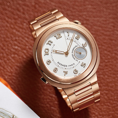 停止時間的哲學思考／HERMÈS Hermès Cut Le Temps Suspendu暫停時間腕錶