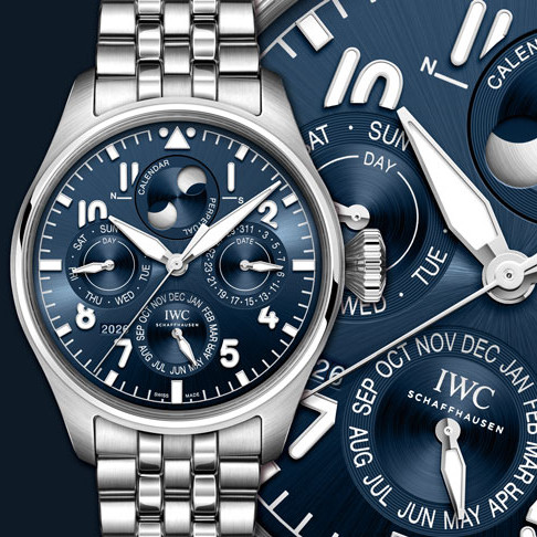 IWC ProSet技術突破克勞斯先生經典設計，萬年曆終於能雙向調校！錶徑縮至42mm／萬國錶大型飛行員ProSet萬年曆腕錶「小王子」特別版