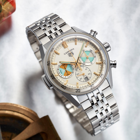 重返經典潮汐錶款之作，TAG HEUER Carrera Seafarer計時腕錶
