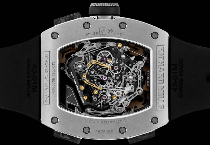 RICHARD MILLE RM 43-01 Tourbillon Split-Seconds Chronograph Ferrari