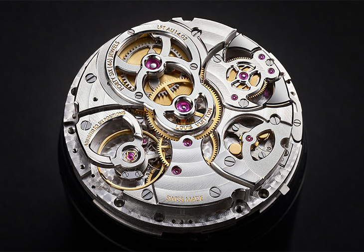LOUIS VUITTON路易威登Tambour Taiko Galactique三問報時腕錶