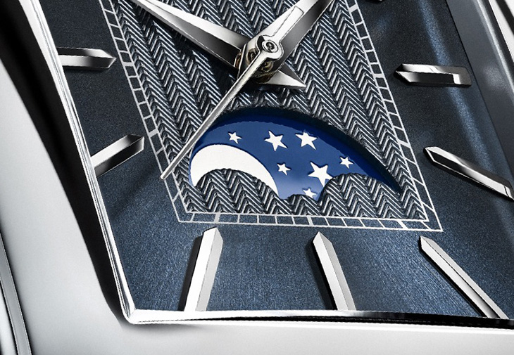 FREDERIQUE CONSTANT康斯登Classics Carrée長方形月相腕錶