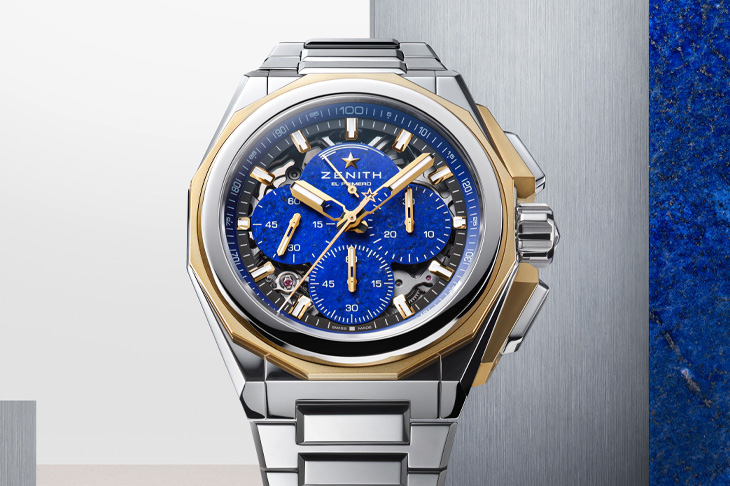 於藍色光芒中挑戰精準性能／ZENITH Defy Extreme挑戰極限青金石款限量腕錶