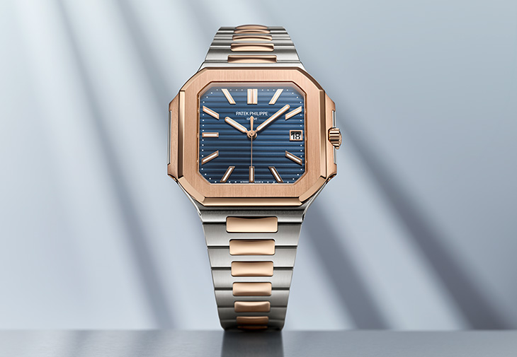 PATEK PHILIPPE百達翡麗 Cubitus編號5821/1AR-001鋼及玫瑰金雙色腕錶