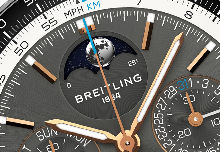 BREITLING百年靈Navitimer B19萬年曆計時腕錶