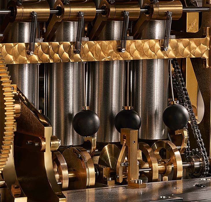 VACHERON CONSTANTIN La Quête du Temps江詩丹頓機械人偶座鐘