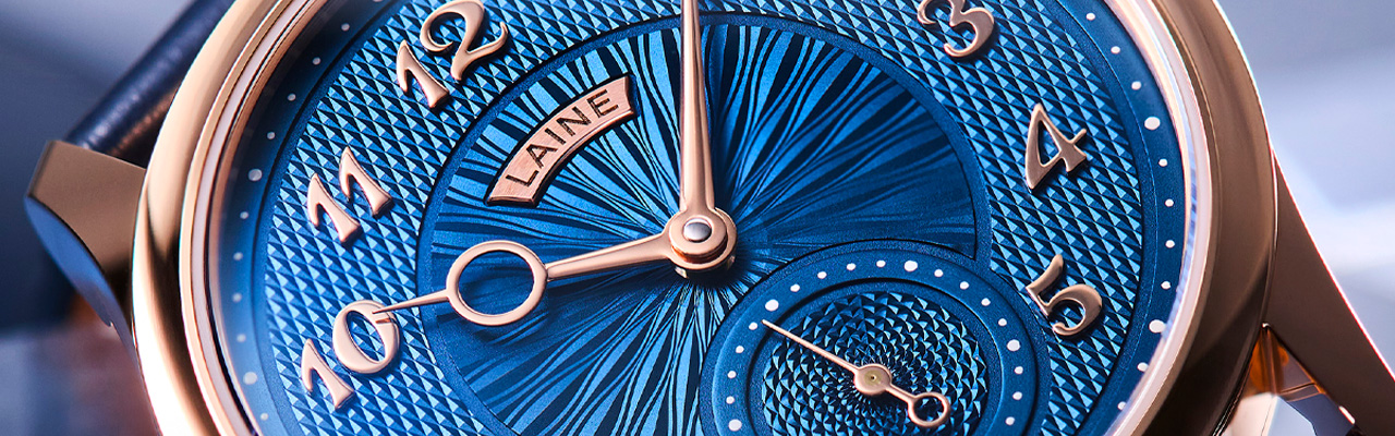 LAINE V38 Guilloche Rose Gold SPB Limited Edition瑞博品十週年台灣限定款