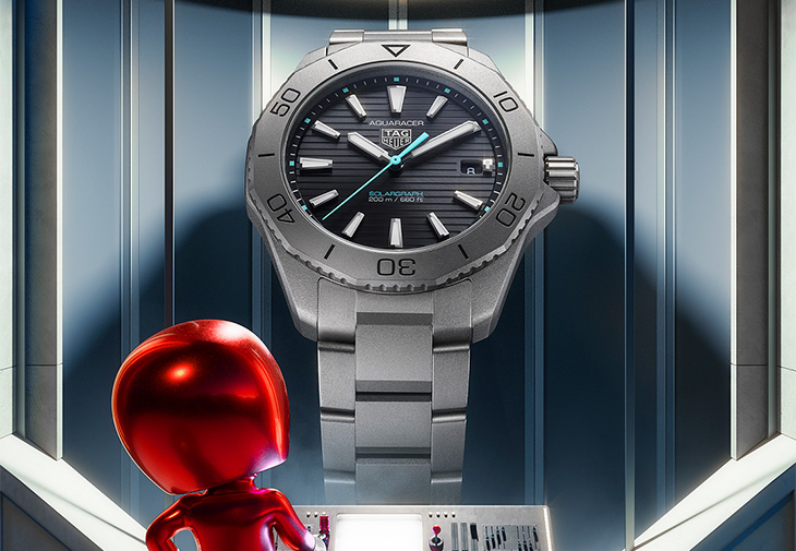 TAG Heuer泰格豪雅Aquaracer Professional 200 Solargraph
