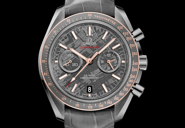 歐米茄OMEGA超霸Grey Side of the Moon「隕石」腕錶