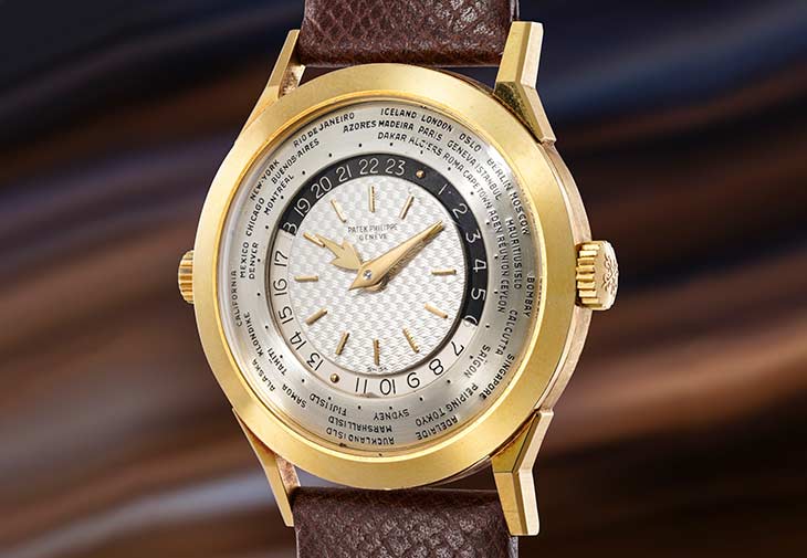 百達翡麗PATEK PHILIPPE Ref. 2523/1 World Time Ore del Mondo Doppia Corona世界時間腕錶