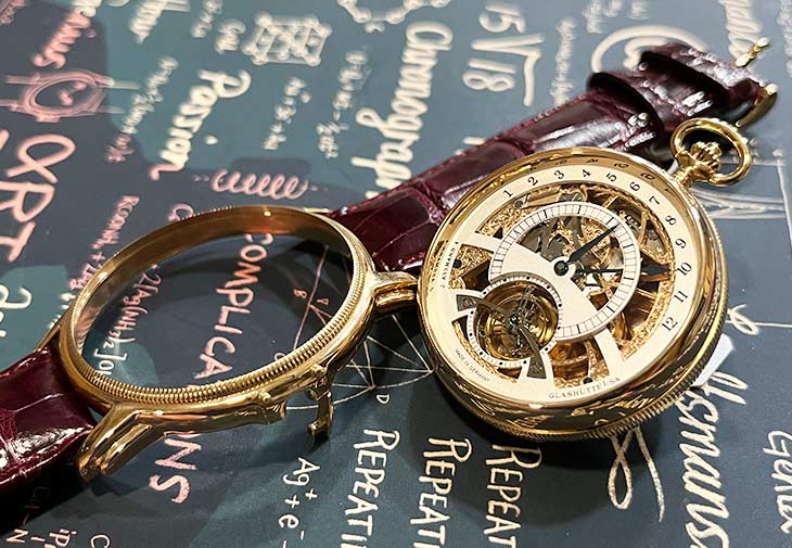 限量25只的GLASHÜTTE ORIGINAL格拉蘇蒂原創Julius Assmann腕錶。