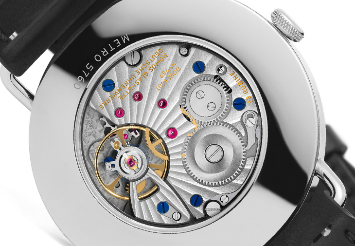 NOMOS Metro 38 date大都會系列38毫米日期腕錶